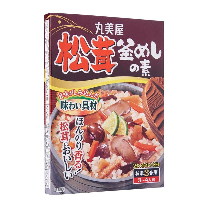 Marumiya Matsutake Kamameshi No Moto 140g Japan Mushroom Cooked Rice Mix Honeydaes - Japan Foods Grocery Online 