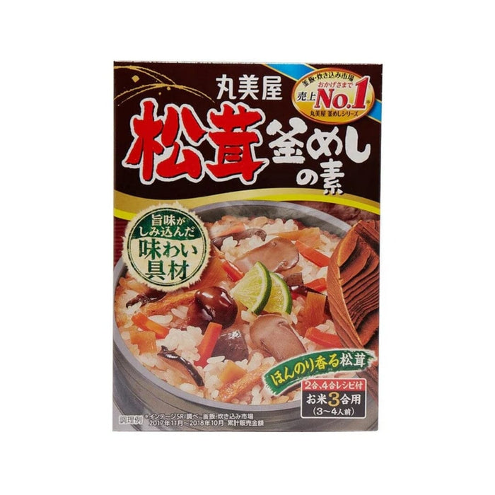Marumiya Matsutake Kamameshi No Moto 140g Japan Mushroom Cooked Rice Mix Honeydaes - Japan Foods Grocery Online 