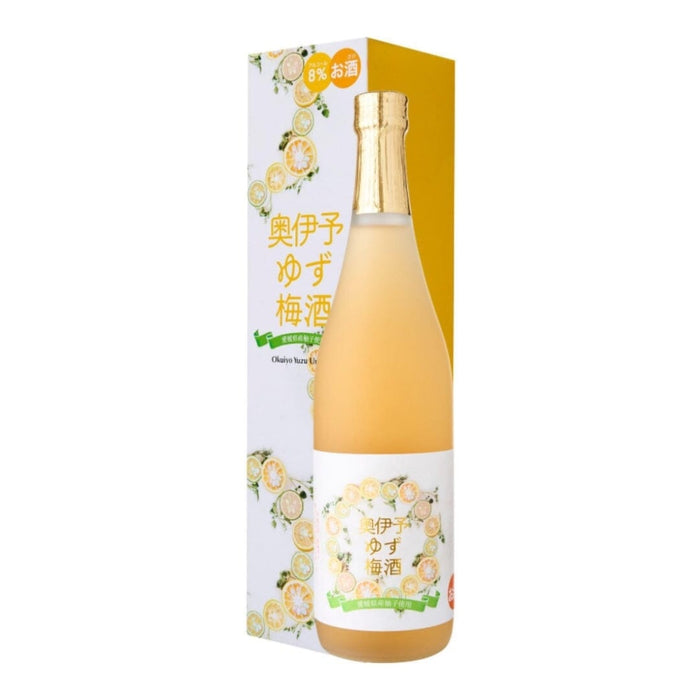 Meimon Sakai Japan Yuzu Umeshu Plum Wine 720ml Bottle Honeydaes - Japan Foods Grocery Online 