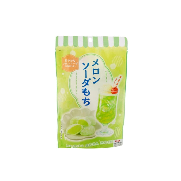 Melon Soda Individually Packaged Japan Mochi Dessert 130g Pack Honeydaes - Japan Foods Grocery Online 