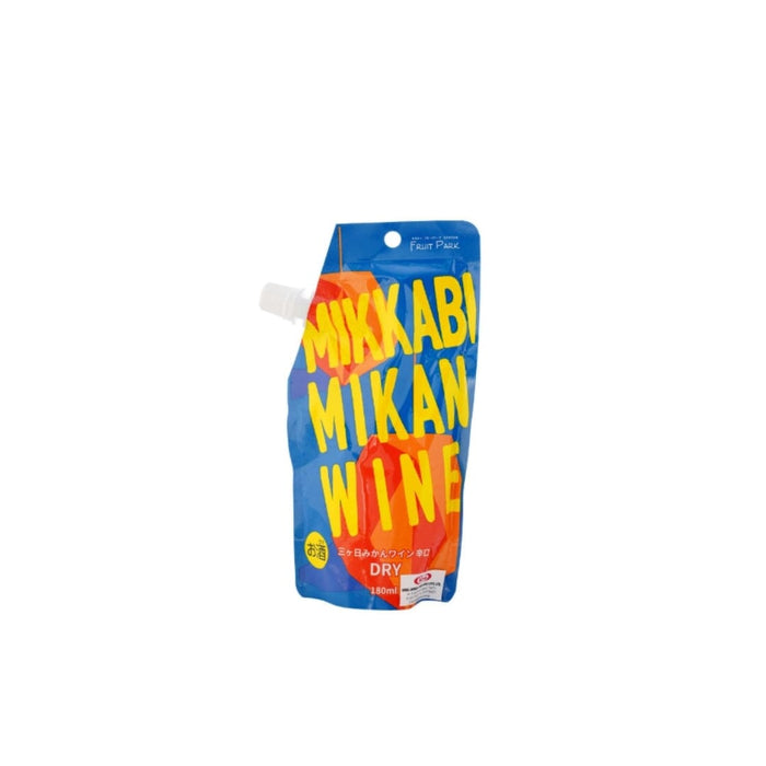 MIKKABI Mikan Orange Wine Dry Type 8.0% 180ml Home Enjoyment Series Honeydaes - Japan Foods Grocery Online 