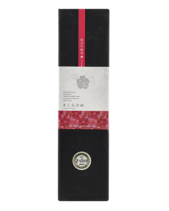 Minakuchi Shuzo Junmai Ginjo Sake Sakurahime "Sakura Princess" 720ml Bottle Food, Beverages & Tobacco Honeydaes - Japan Foods Grocery Online 