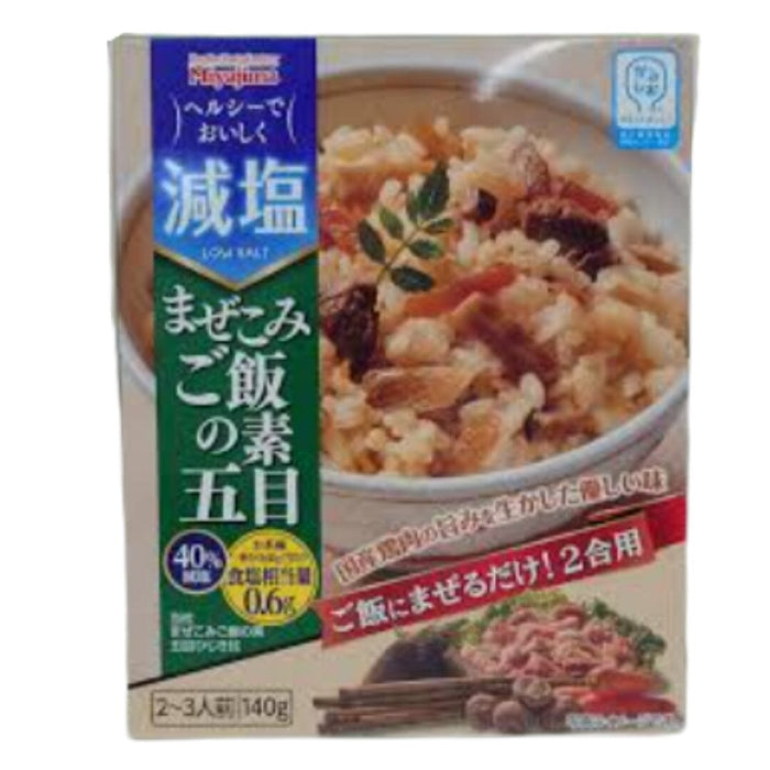 Miyajima Gennen Gomoku Mazegohan No Moto 140g Cooked Rice Mix Food, Beverages & Tobacco Honeydaes - Japan Foods Grocery Online 