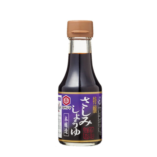 Miyajima Premium Honjyozo Sashimi Shoyu 150ml Glass Bottle Food, Beverages & Tobacco Honeydaes - Japan Foods Grocery Online 
