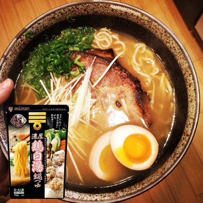 Mizkan Hot-Pot Soup Base Rich Chicken Pai-Tan Nabe 750g Honeydaes - Japan Foods Grocery Online 