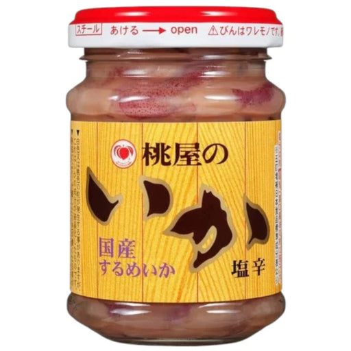 Momoya Ika Shiokara Japan Seasoned Squid Guts 110g Glass Bottle Honeydaes - Japan Foods Grocery Online 