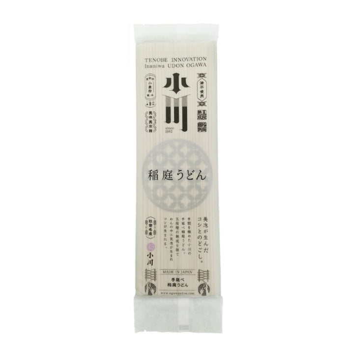 Ogawa Tenobe Inaniwa Udon Japan Handpulled Thin Flat Noodles 200g Pack Food, Beverages & Tobacco Honeydaes - Japan Foods Grocery Online 