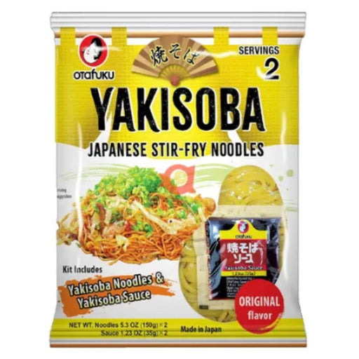 Otafuku Japan Yakisoba Stir-Fry Noodles 2 Servings Pack Honeydaes - Japan Foods Grocery Online 