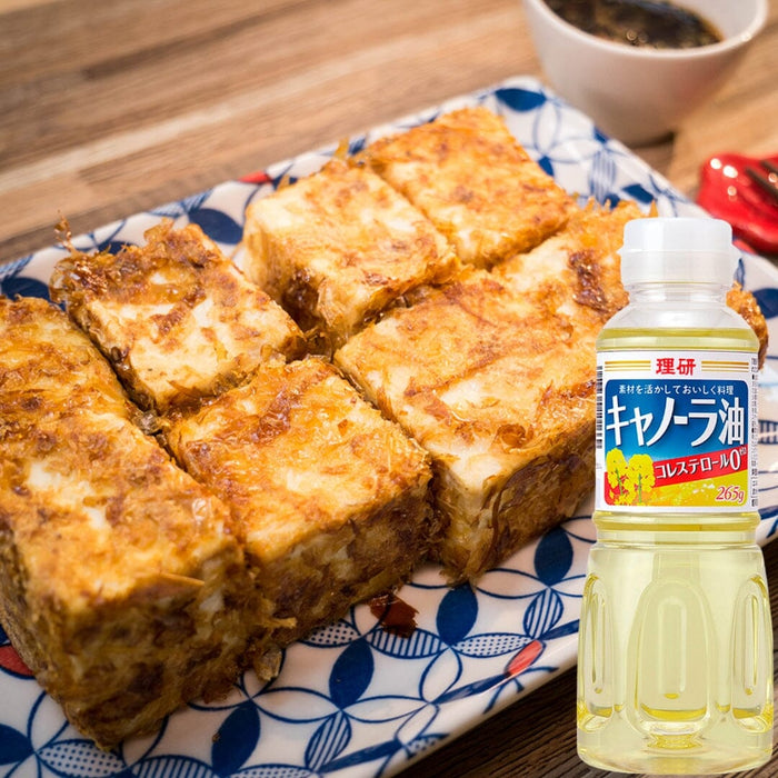 Riken Nosan Canola Rapeseed Oil 265g Japan Compact Size Easy Bottle Honeydaes - Japan Foods Grocery Online 