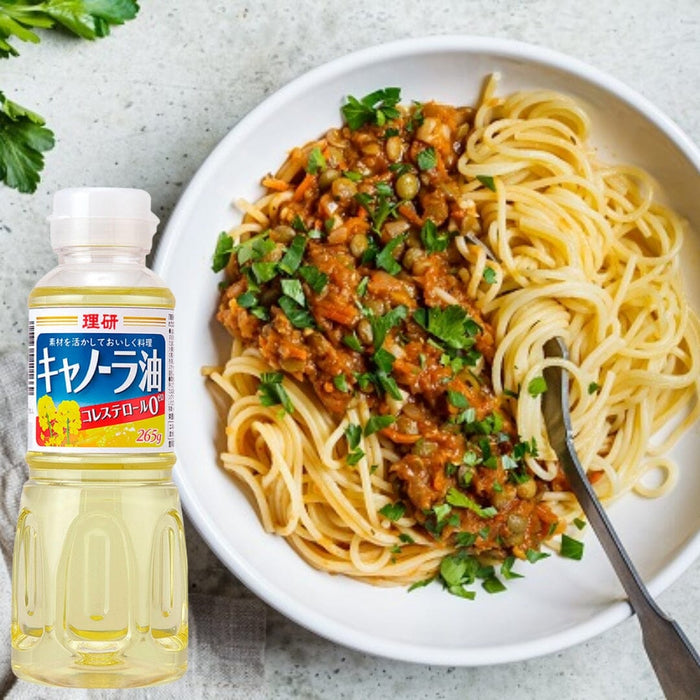 Riken Nosan Canola Rapeseed Oil 265g Japan Compact Size Easy Bottle Honeydaes - Japan Foods Grocery Online 
