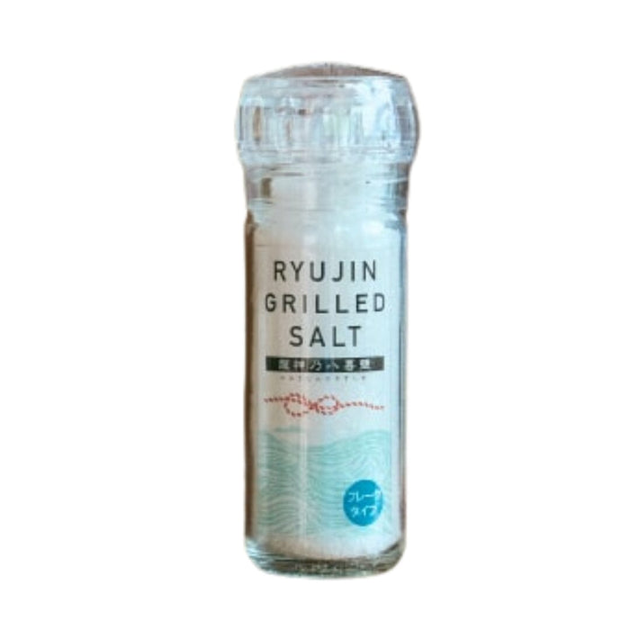 Ryujin Japan Salt Flakes Type 70g Glass Bottle Honeydaes - Japan Foods Grocery Online 