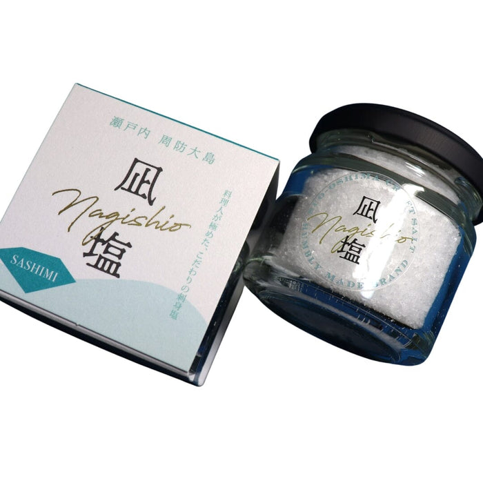 Ryujin Nagishio SASHIMI Japan Premium Salt 50g Glass Bottle Honeydaes - Japan Foods Grocery Online 