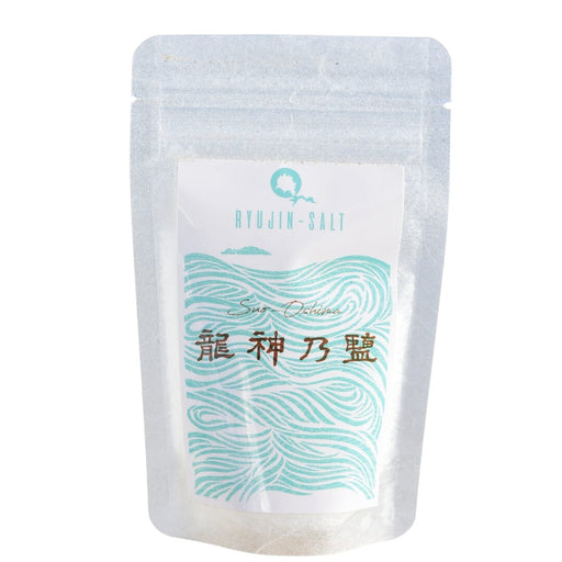 Ryujin No Shio Japan Salt 60g Standing Resealable Pack Honeydaes - Japan Foods Grocery Online 