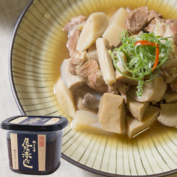 Sato Jyozo Aichi Prefecture OWARI Akadashi Miso 500g Tub Honeydaes - Japan Foods Grocery Online 