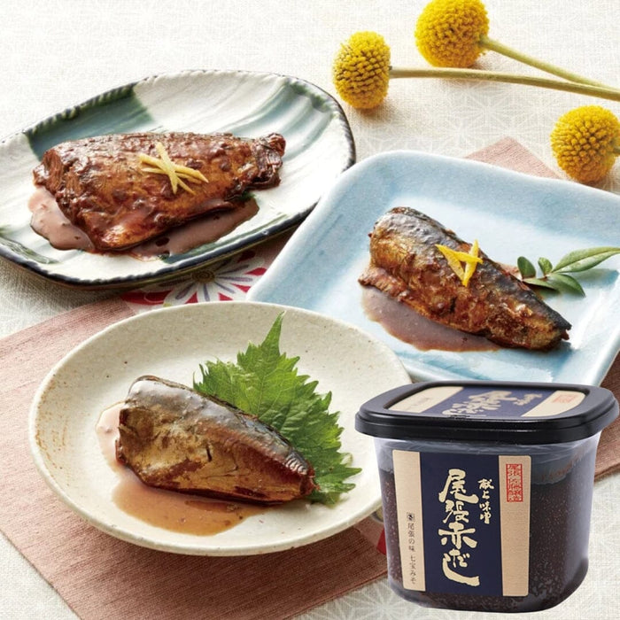 Sato Jyozo Aichi Prefecture OWARI Akadashi Miso 500g Tub Honeydaes - Japan Foods Grocery Online 
