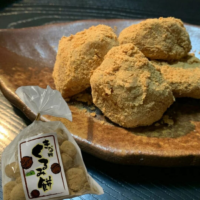 Seiki Kinako Kurumi Classic Japan Mochi Kinchaku 220g Pack Honeydaes - Japan Foods Grocery Online 