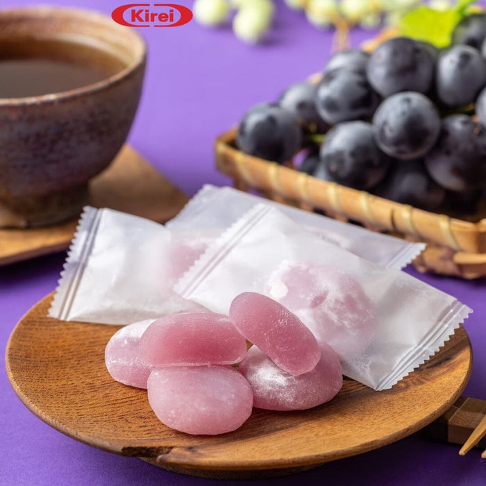Seiki Kyoho Grape Individually Packaged Japan Mochi Dessert 130g Pack Honeydaes - Japan Foods Grocery Online 