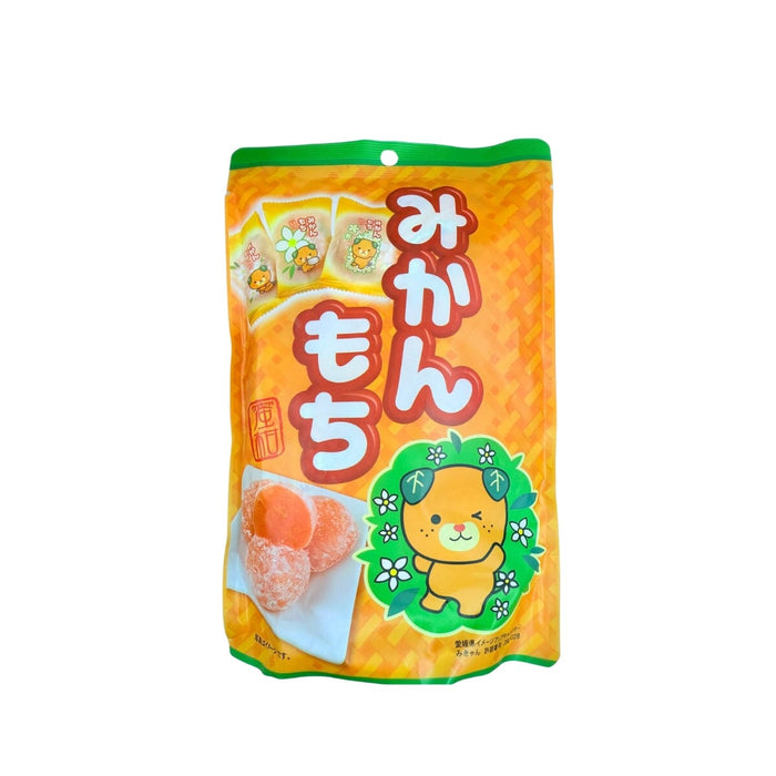 Seiki Mikan Orange Individually Packaged Japan Mochi Dessert 130g Pack Food, Beverages & Tobacco Honeydaes - Japan Foods Grocery Online 
