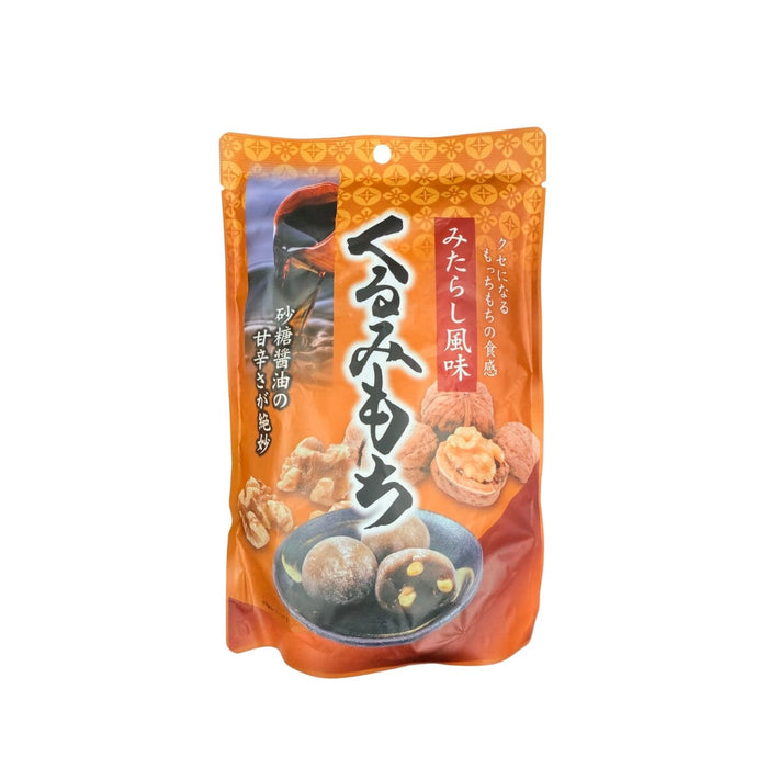 Seiki Mitarashi Kurumi Walnut Individually Packaged Japan Mochi Dessert 130g Pack Food, Beverages & Tobacco Honeydaes - Japan Foods Grocery Online 