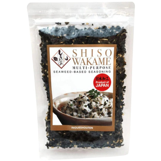 Shiso Wakame Soft Delicious Japan Seaweed Rice Topping Furikake 60G Resealable Pack Honeydaes - Japan Foods Grocery Online 