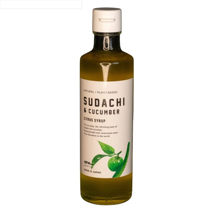 Sudachi & Cucumber Japan Citrus Syrup Drink Concentrate 270ml Glass Bottle Food, Beverages & Tobacco Honeydaes - Japan Foods Grocery Online 
