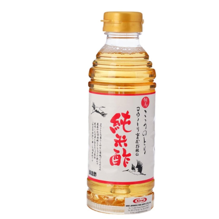 Tajima Premium Kounotori Junmai Japanese Rice Vinegar Seasoning 360ml Bottle Honeydaes - Japan Foods Grocery Online 