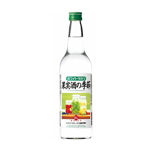 Takara White Liquor Base For Fruit Liqueur 35-Percent 600ml Bottle Food, Beverages & Tobacco japanmart.sg 