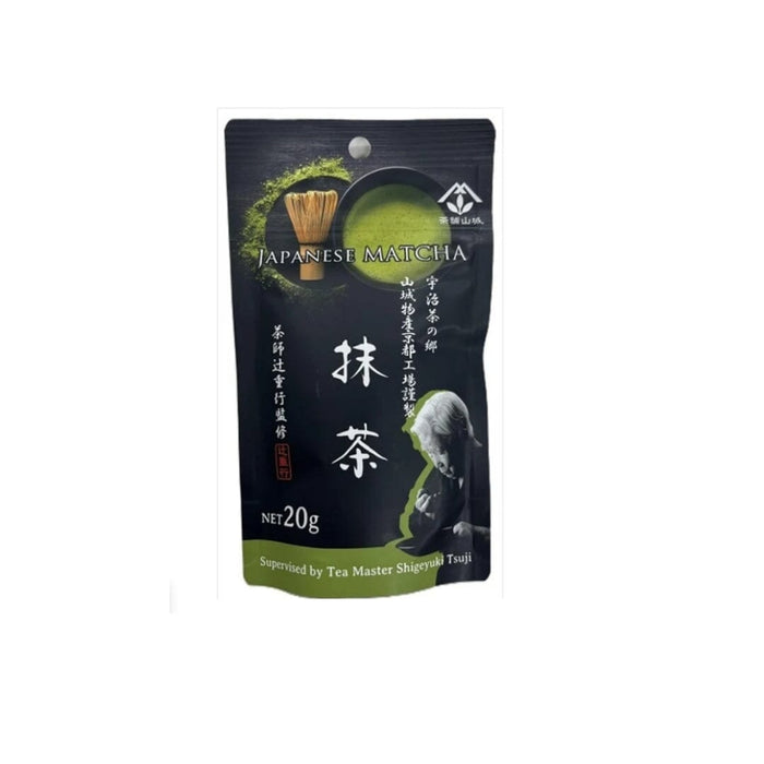 Tea Master Shigeyuki Tsuji Matcha powder 20g Resealable Pack Honeydaes - Japan Foods Grocery Online 