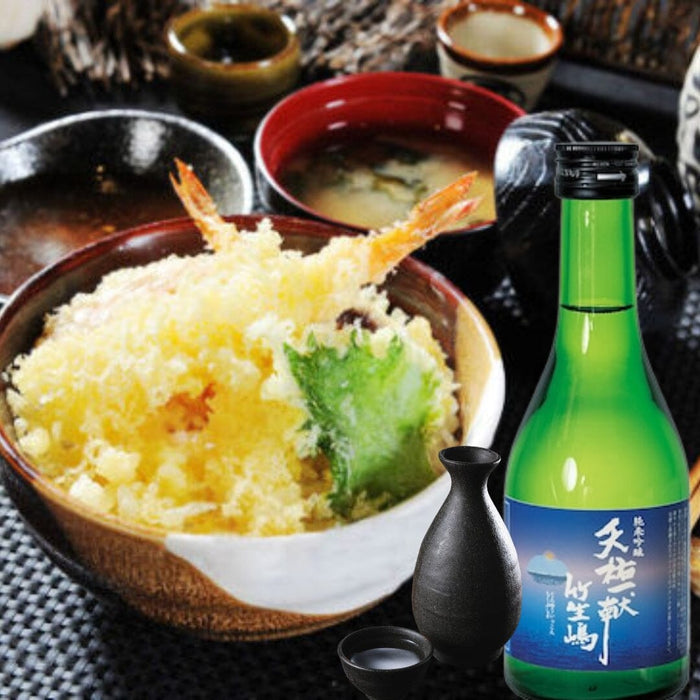Tenyu Ikkon Junmai Ginjo Sake 300ml bottle Honeydaes - Japan Foods Grocery Online 