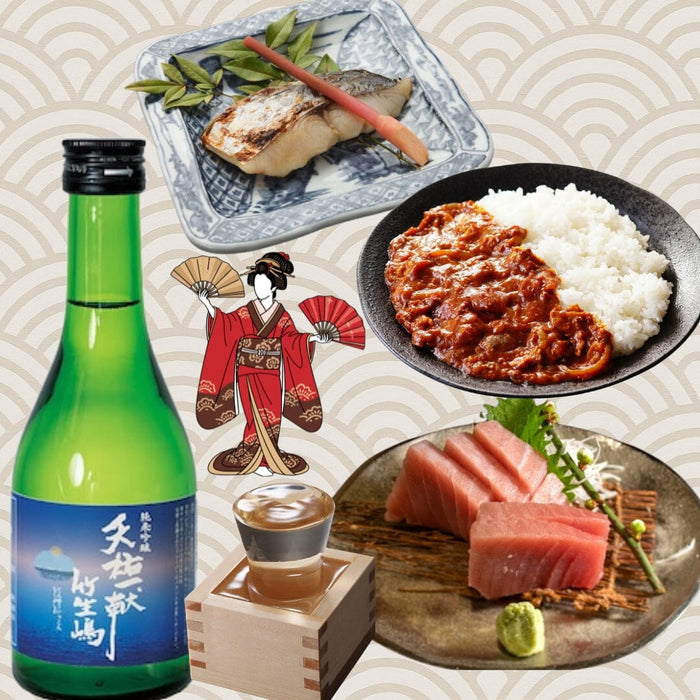 Tenyu Ikkon Junmai Ginjo Sake 300ml bottle Honeydaes - Japan Foods Grocery Online 