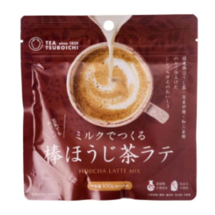 Tsuboichi Japan Kuromame Kinako Black Bean Latte Mix Powder 100g Resealable Pack Food, Beverages & Tobacco Honeydaes - Japan Foods Grocery Online 