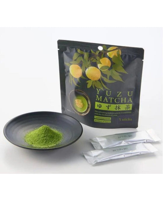 Tsuboichi Japan Yuzu Matcha Ceremonial Grade 50g 5 Sticks Pack Food, Beverages & Tobacco Honeydaes - Japan Foods Grocery Online 