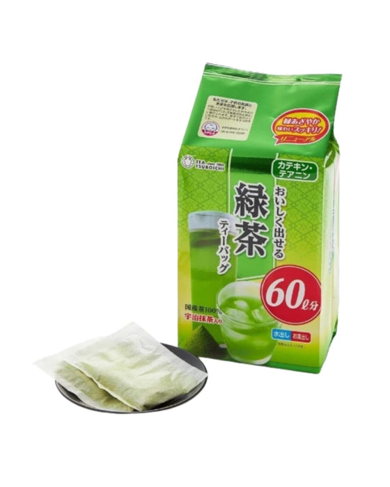 Tsuboichi Uji Matcha Blended Japanese Green Tea 40 Bags 160g Pack Halal Food, Beverages & Tobacco Honeydaes - Japan Foods Grocery Online 