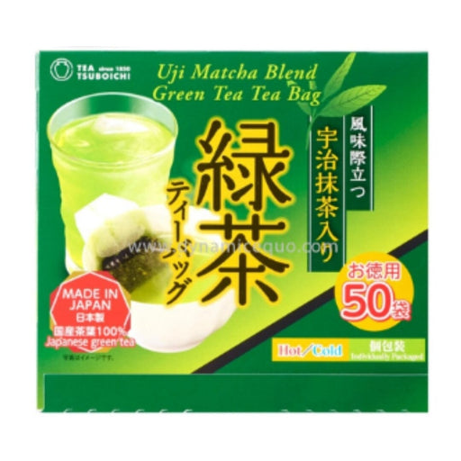 Tsuboichi Uji Matcha Green Tea 50 Bags Hot or Cold OK Food, Beverages & Tobacco Honeydaes - Japan Foods Grocery Online 