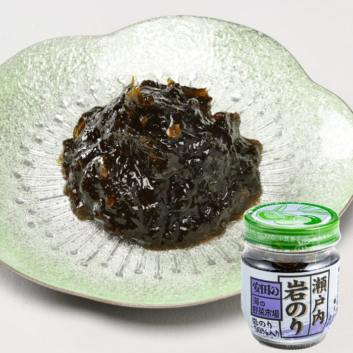 Yasuda Setouchi Iwanori Iri Tsukudani Seaweed Paste 70g Glass Bottle Honeydaes - Japan Foods Grocery Online 
