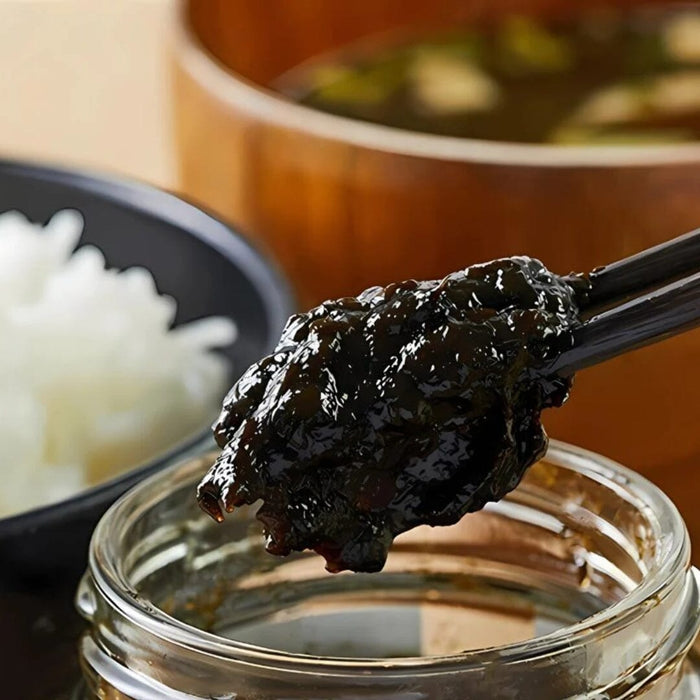 Yasuda Setouchi Iwanori Iri Tsukudani Seaweed Paste 70g Glass Bottle Honeydaes - Japan Foods Grocery Online 