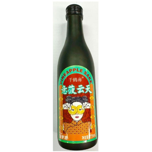 YI BO YUN TIAN Chinese Pineapple Sake 275ml Glass Bottle japanmart.sg 