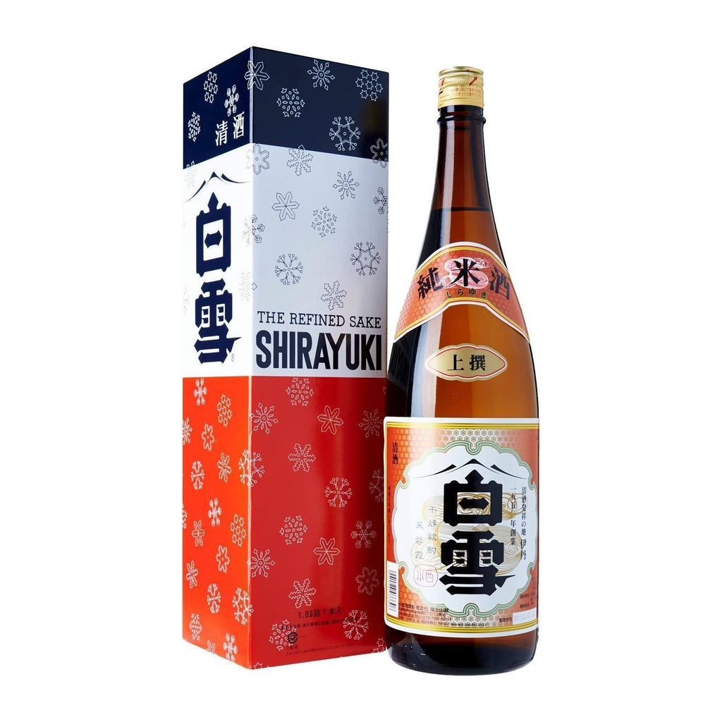 白雪 上撰 純米酒 Shirayuki Jyosen Junmai Sake 1.8L 14.5