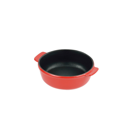BAKING DAYS Oven Chef Round Dish Tray (15cm) (Metallic Base) <RED> Unit Honeydaes - Japan Foods Grocery Online 