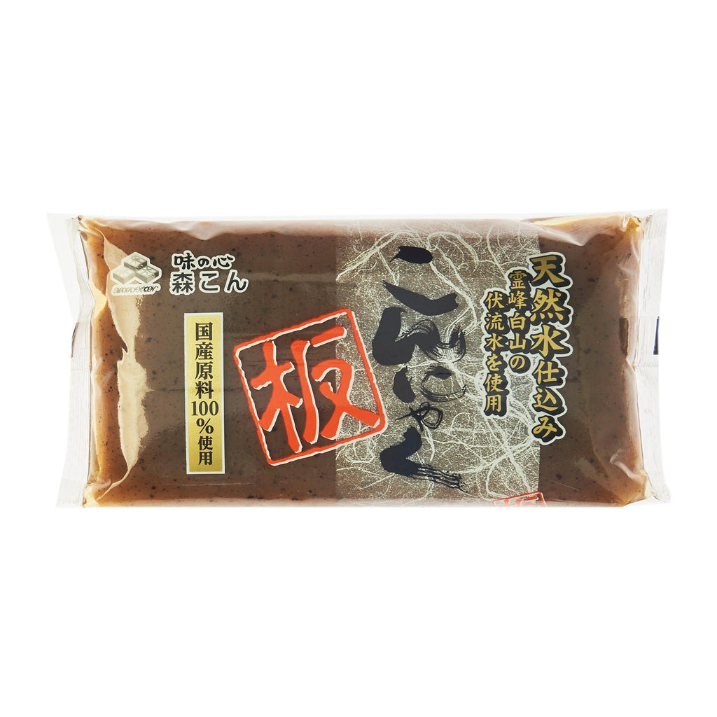 板こんにゃく黒 Konnyaku Kuro 250g — Honeydaes - Japan Foods