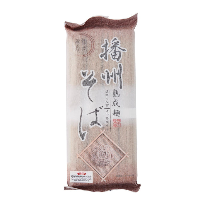播州そば Banshu Soba Japan Premium Jukusei Traditional Buckwheat Noodle 320g Honeydaes - Japan Foods Grocery Online 