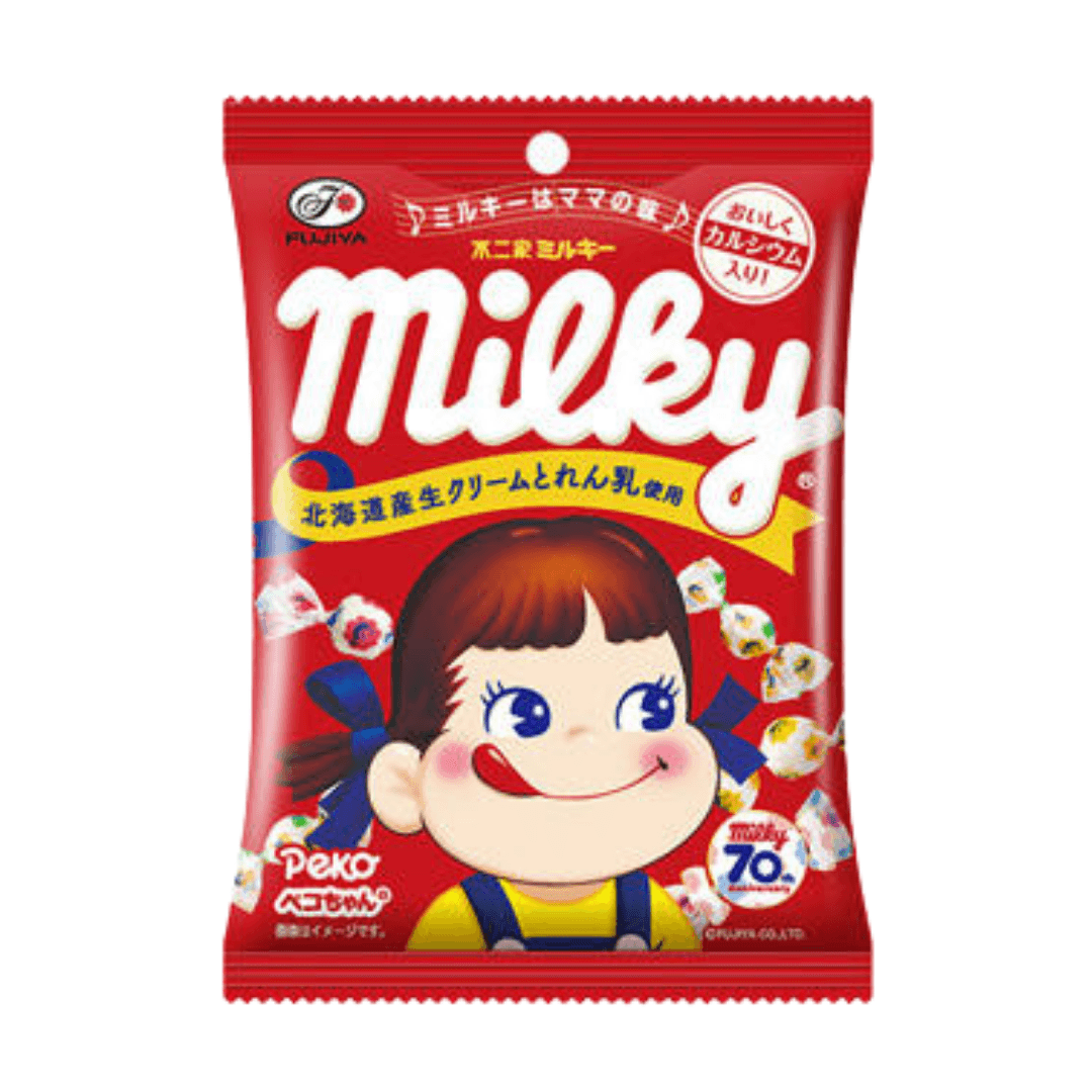 不二家 ミルキー キャンディー Fujiya Milky Classic Milk Candy 60g 不二家 ミルキー キャンディー Fujiya Milky Classic Milk Candy 60g