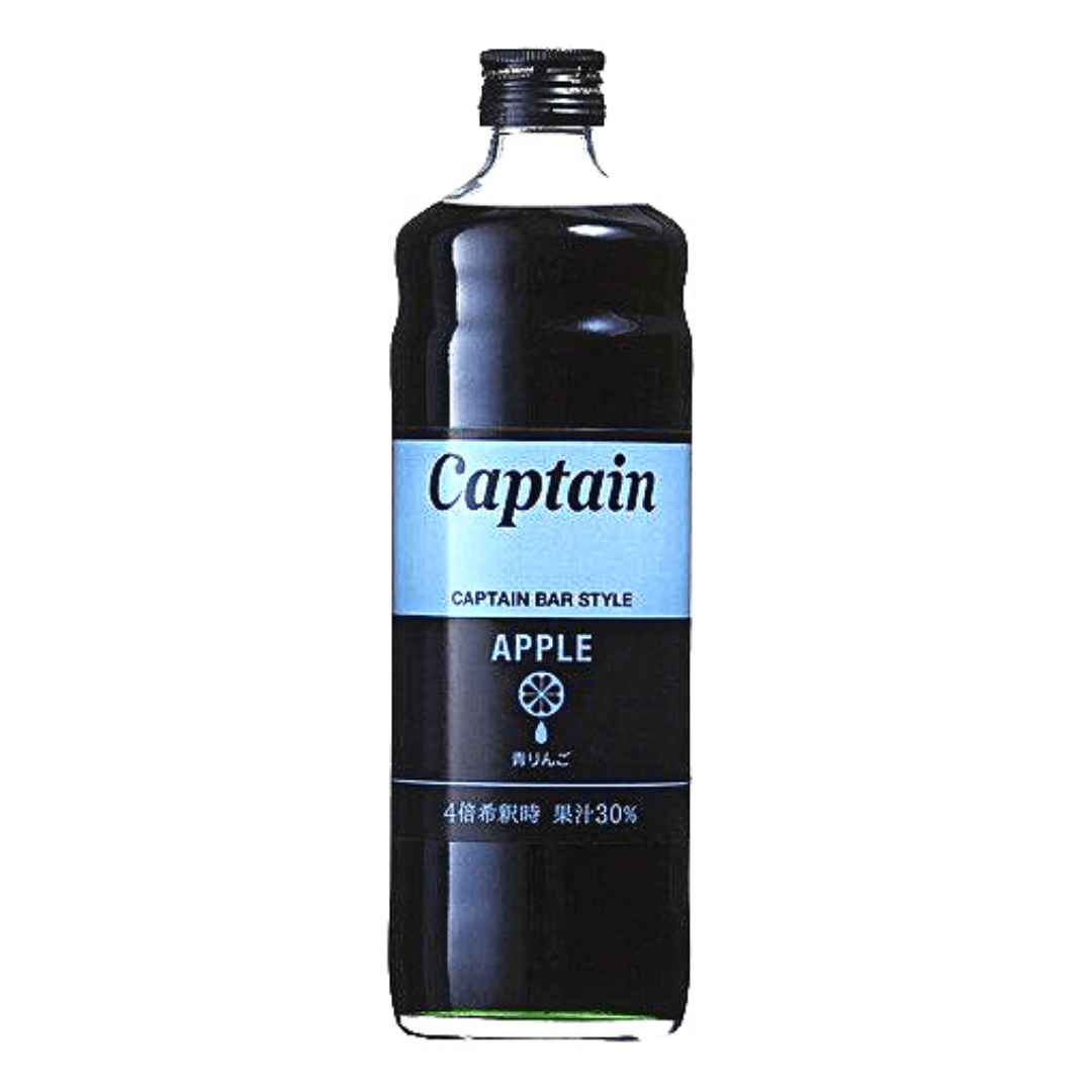 キャプテン 青リンゴシロップ Captain Japan Cocktail Syrup - AO