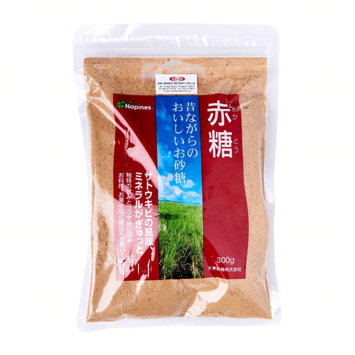 Daito Aka Tou Japanese Red Sugar With Resealable Pouch 300g japanmart.sg 