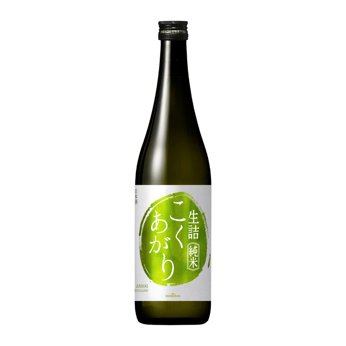 純米酒こくあがり Konishi Kokuagari Junmai Sake 720ml 16.5% japanmart.sg 