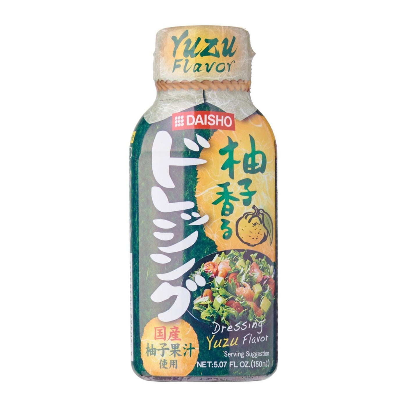 Daisho Yuzu Kaoru Japanese Salad Dressing Sauce 150g Easy Bottle