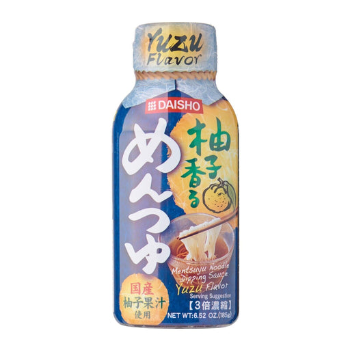 Daisho Yuzu Kaoru Mentsuyu Japanese Noodle Broth Seasoning Sauce 185g Easy Bottle Honeydaes - Japan Foods Grocery Online 