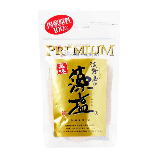 淡路島の藻塩PREMIUM Awajishima No Moshio Premium Traditional Japanese Sea Salt 80g japanmart.sg 