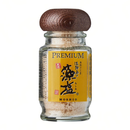 淡路島の藻塩PREMIUM Premium Moshio Traditional Japanese Sea Salt - Fancy Bottle 45g japanmart.sg 