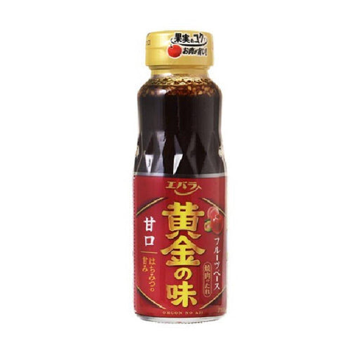 Ebara Ogon No Aji Fruits Base Yakiniku Bbq Sauce Amakuchi (Sweet) 210G Honeydaes - Japan Foods Grocery Online 
